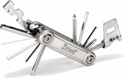 CRIVIT fiets gereedschap set - fietsgereedschap - multitool fiets voor onderweg - fiets gereedschap multitool set