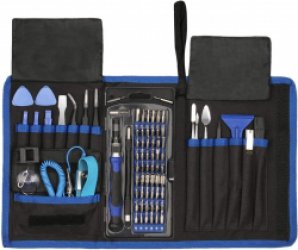 9-in-1 precisieschroevendraaierset, magnetische schroevendraaierbitset, professionele elektronica-reparatiegereedschapsset met flexibele schacht, draagbare tas voor