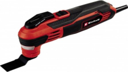 Einhell Elektrische Multitool TE-MG 350 EQ - 350 W - Snelheid & Constante elektronica - Incl. 9x schuurpapier, schraper en 4 verschillende zaagbladen