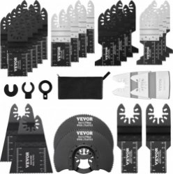 33x zaagblad multifunctioneel gereedschap 8 soorten oscillerend gereedschap High Carbon Steel (HCS) Snelwisselinterface compatibel met 95% van het oscillerende gereedschap op de markt