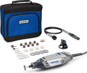 3000 Multitool 130W - Multifunctioneel Gereedschap Set met 25 Accessoires & 2 Hulpstukken, Variabele Snelheid 10.000-33.000 t/min, EZ-Twist Functie en Geïntegreerde Ophanghaak