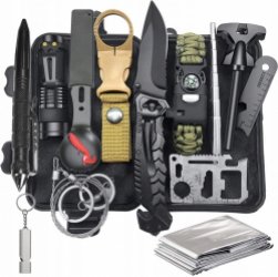 Survival Kit - Outdoor Noodpakket - Camping Set - Overleving Kit - Inclusief Opbergcase - Rheme