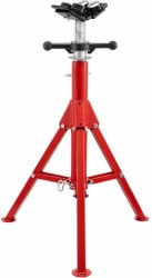 Leidingsteun met 4-kogel overdracht V-kop 1107A Opvouwbare pijpsteun 4500LB