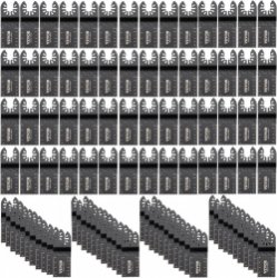 100x zaagbladen Oscillerende fijne zaagbladen Multitool segmentzaagblad