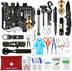 BOR® Survivalkit - Survival Kit - Noodpakket - Outdoor Kit - Camping Kit - Overlevingspakket - Survival Set - Outdoor Set - Camping Set