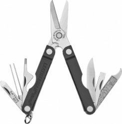 Leatherman Micra® multitool - 10 functies - grijs - Sleutelhanger