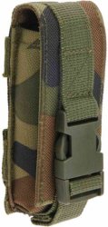 Brandit - Molle Multi Pouch Small woodland Molle tasje - Groen