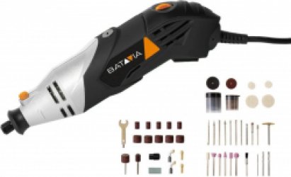 Roterende Multitool - 170W - Het perfecte gereedschap voor nauwkeurig boren, frezen, polijsten, schuren en nog veel meer! Uitgebreide 125-delige accessoireset inbegrepen - Fixxseries