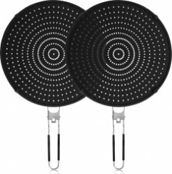 2-pack siliconen koekenpan spatbeschermers, 13