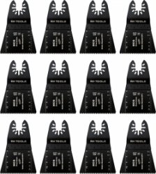 RNtools zaagbladen Wood & Plastic HCS - 12 stuks - geschikt voor de oscillerende Multitool (Fein)