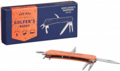 Golfer's Buddy multitool Gentlemen's Hardware | Tee Off | 6 functies