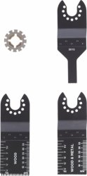 IRWIN Set Segmentzaagbladen 3PCS voor oscillerende multitools (universeel)