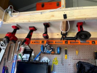 Gereedschapshouders geschikt voor Milwaukee M18 - Zwart