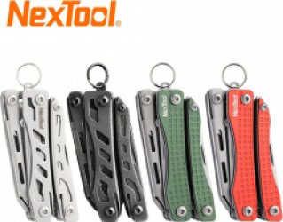 NexTool - Mini Flagship - Zakmes - MultiTool - Groen - 10-in-1 - Sleutelhanger