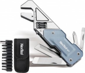 NexTool - Light Wrench W1 - Multitool - Moersleutel - Tang - Mes - Veil - Inclusief opbergzakje