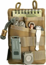 Zak Gereedschap Organiser voor Mannen, Nylon Zak Organiser Opslag EDC Uitrusting, Blijf Georganiseerd Zaklamp, Pen