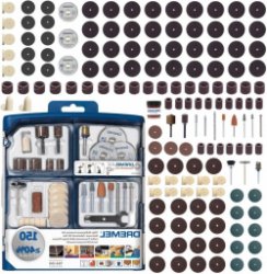 724 EZ SpeedClic accessoire set - 150 accessoires voor rotatiegereedschap - snijden - frezen - schuren - reinigen - slijpen - polijsten - verscherpen cut rotary burr set