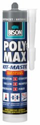 Bison Poly Max Kit antraciet koker 280 ml, alles in 1 kit, waterdichte afdichting, universeel, binnen en buiten, overschilderbaar, vullend, temperatuurbestendig van - 40°C tot + 100°C