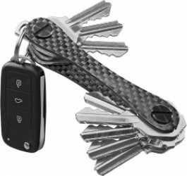 KeySmart Compact Keyholder Carbon Fiber 3K