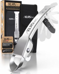 KLRStec Professioneel voeggladmachine (100% roestvrij staal) Robuuste 4-in-1 voegschraper & - Trekker multitool incl. praktische tas met riemclip - Professionele gereedschapsset voor het vernieuwen van siliconenvoegen