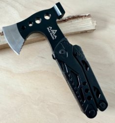 Blue Rocks ® - RS-AX - Survival Zakmes - Jachtmes - Bijl - Camping - Kamperen - Scouting