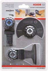 3-delige Set Starlock Inval- en Segmentzaagbladen | Hout en Metaal | Accessoire Multitool