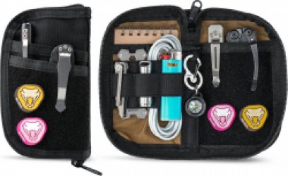 Multitool Organizer Pouch - Robuuste gereedschapsorganizer van nylon schede - EDC messchede voor zaklampen pen - geschikt voor Leatherman gereedschap - outdoor-activiteiten