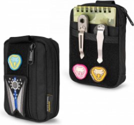 VIPERADE VE26 Kleine EDC etui met 8 zakken en 3 elastische vakken - Zwart