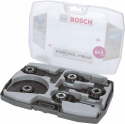 7-delige Starlock Invalzaagbladen/segmentzaagbladenset voor hout en metaal - Accessoires Bosch Professional