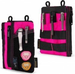 Kleine EDC-zakjesorganizer X-Pac met 7 zakken voor mannen - roze