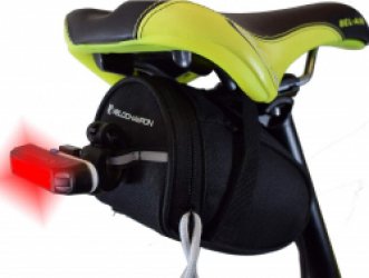 Kleine 1 liter fietszadeltas met reflecterende draagbare fietstas - inhoud en design
