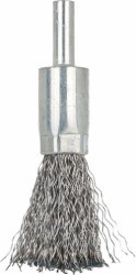 Gevlochten staalborstel voor boormachine - 17mm - Draadborstel - GEKO