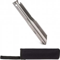 Multifunctioneel titanium campingtool met liniaal en tasje - Schep voor outdoor activiteiten