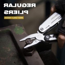 16-in-1 Storm Multifunctioneel Gereedschap met Kurkentrekker - Pocket Multitool voor Kamperen en Wandelen