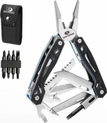 22 in 1 Multitool Tang met G10 Handvat - Roestvrij Staal - Opvouwbaar - Multifunctioneel - Reparatie - Kamperen - Wandelen