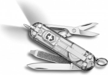 Signature Lite Zakmes - multifunctioneel - 7 functies balpen ledlicht