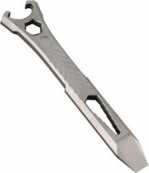 EDC Pry Bar Multi Tool - Titanium Flesopener Wrench Compact Size Crowbar Schroevendraaier