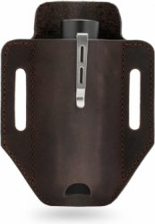 EDC lederen schede multitoolschede gereedschap holster messenriemschede zaklampschede for Leatherman Multitools-Bruin-Kwaliteit .
