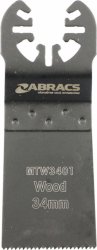 Abracs Multi-Tool Zaagblad 45 mm Hout (1 stuk) -