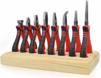8-delige tangenset met houten palletkit - Mini Precisie DIY-benodigdheden - Multitooltang voor sieraden maken - Kralen Reparatiebenodigdheden