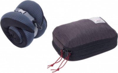 Nekkussen voor op reis in compressietas - Grijs/Zwart - Oprolbaar - Polyester - Vormvast - Permanente Business - BBG61/GY
