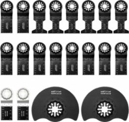 20-delige multitool zaagbladenset - hout plastic metaal - accessoires oscillerende gereedschap oscillerende zaagbladen