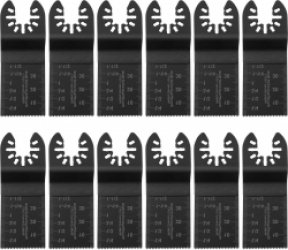 12 STKS oscillerende zaagbladen - hout metaal plastic - Quick Release Blades - universele multitool blades oscillerende zaagbladen