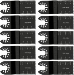 Multitool zaagbladen set - 10 stuks, geschikt voor Fein Milwaukee Einhell - gereedschapsaccessoires oscillerende zaagbladen