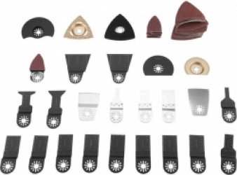 100 stuks oscillerende multitool zaagbladen en accessoireset - slijpen en snijden voor doe-het-zelvers oscillerende zaagbladen