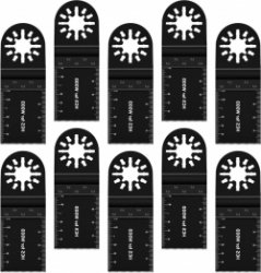 Zaagbladen oscillerende accessoireset - 10 stuks voor Fine Multimaster Multitool Dremel Makita Einhell oscillerende zaagbladen