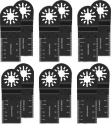 12 Stuks Oscillerend Zaagblad Metaal Hout - Accessoires Multitool Bladen voor Multifunctioneel Gebruik oscillerende zaagbladen