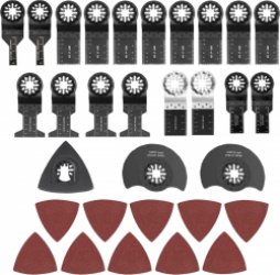 31-delige set oscillerende zaagbladen voor multitool - hout, kunststof, metaal oscillerende zaagbladen