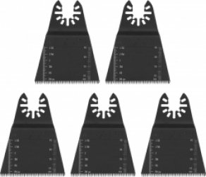 5 stuks 65 mm koolstofstaal zaagbladen voor multitool - hout Kunststof Oscillerend blaadje oscillerende zaagbladen