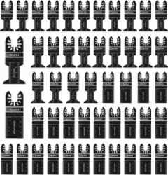 Oscillerende Tool Blades - 50 Pack Hout Multitool Blades voor DeWalt Bosch Milwaukee Craftsman Rockwell Fein Porter-Cable Chicago Ridgid Makita Ryobi oscillerende zaagbladen